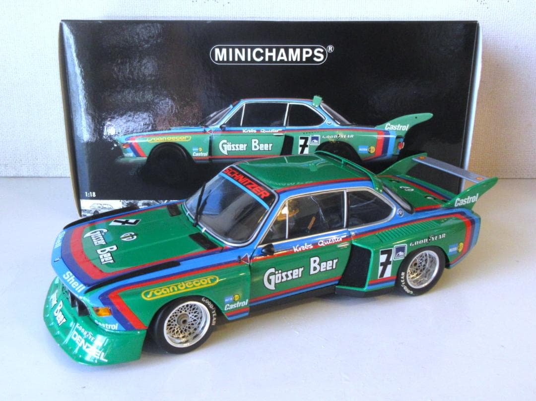 特価 MINICHAMPS 1/18 BMW 3.5CSL ニュルベルクリンク