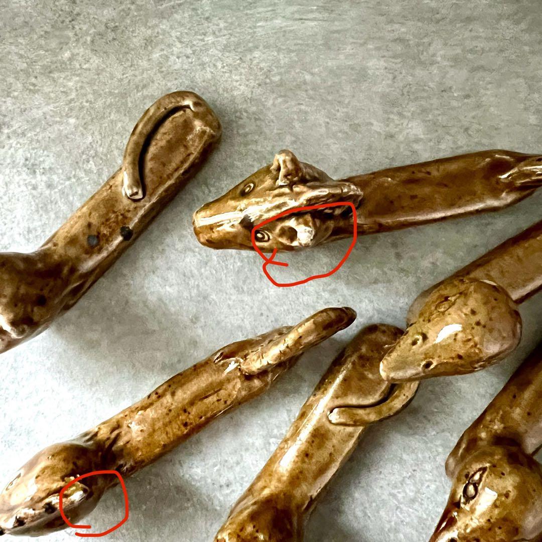 【ブロカント】カトラリーレスト　フランス　9個セット