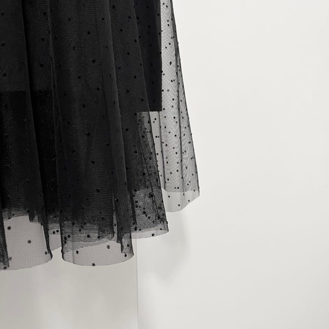 スナイデル　ドットチュールドレス