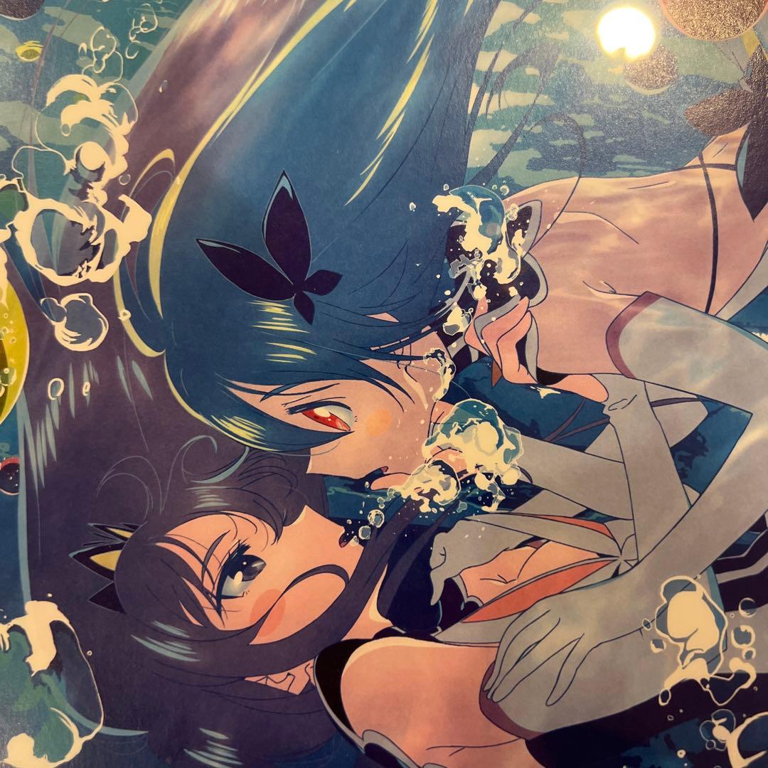 フリップフラッパーズ 直筆サイン入り 複製原画