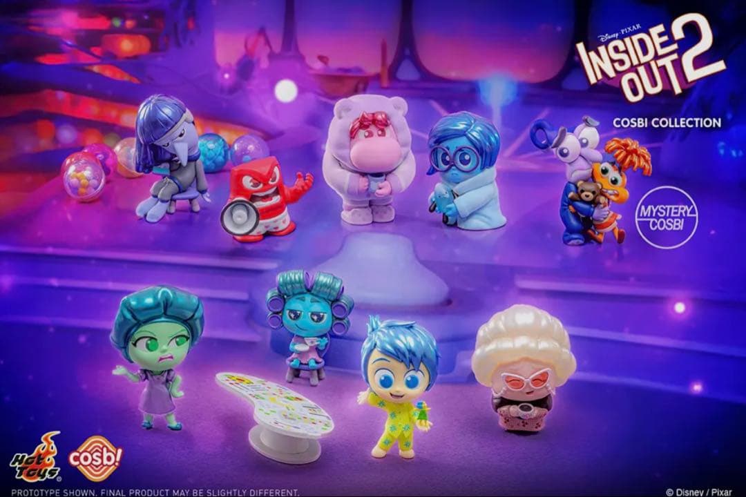 【未開封】インサイド・ヘッド2 フィギア 8体セット　定価¥24000