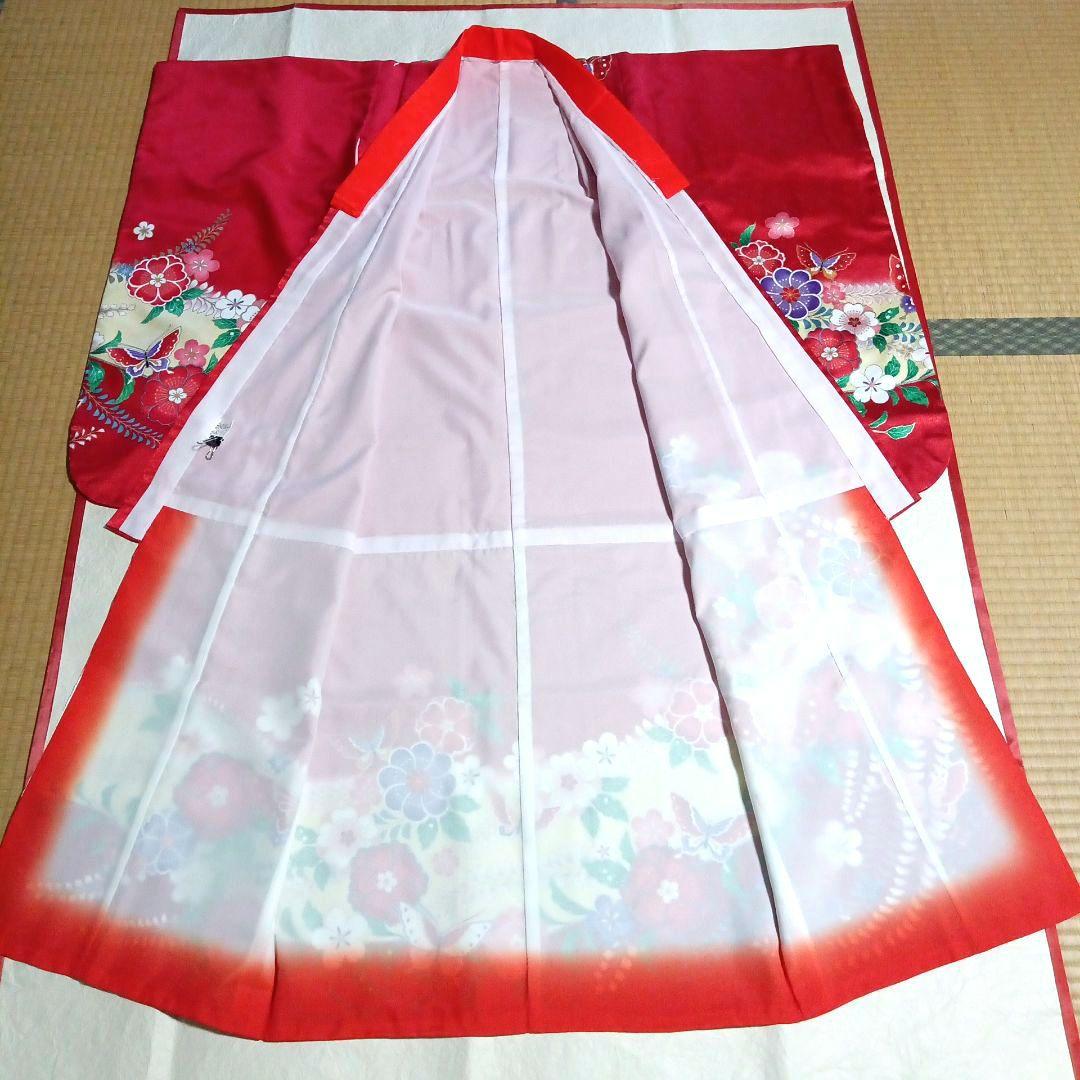 【1/26までのお値段】七五三　七歳着物・結び帯・フルセット　　(7)