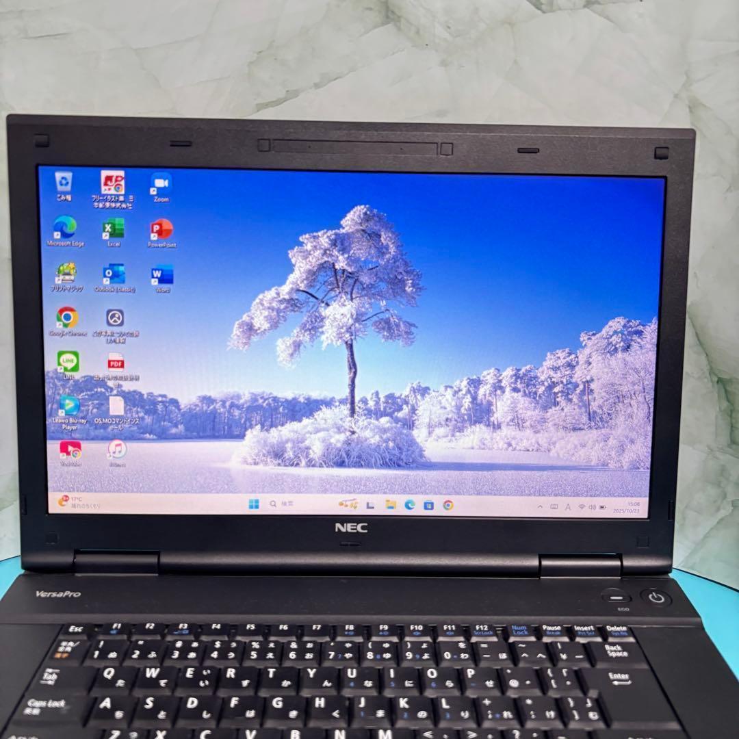 Office2021付！NEC 大容量メモリ4GB★Win11Pro★爆速SSD