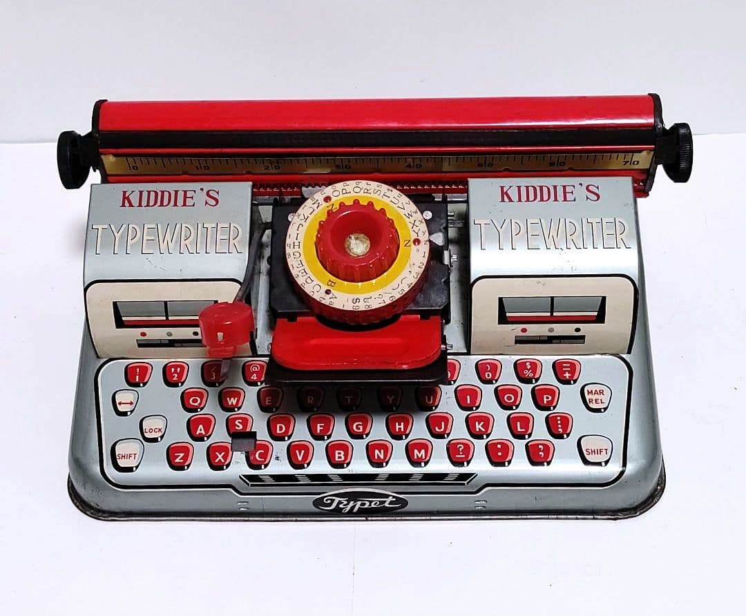 日本製 タイプライター トレードマーク社 ブリキ 玩具 レトロ