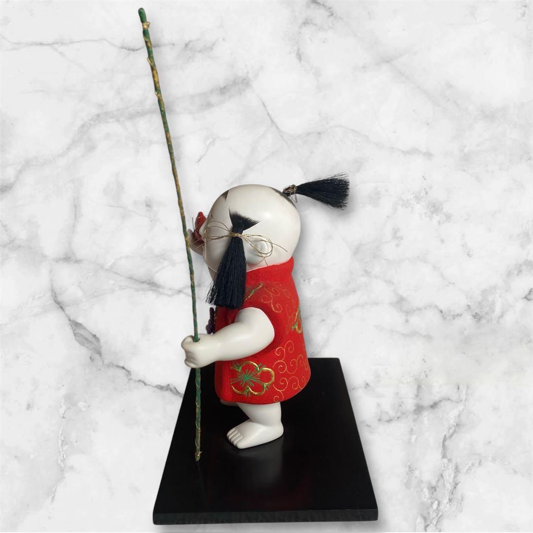 希少✨中村信喬　恵比寿　御所人形　丸平大木人形店購入　縁起物　置物