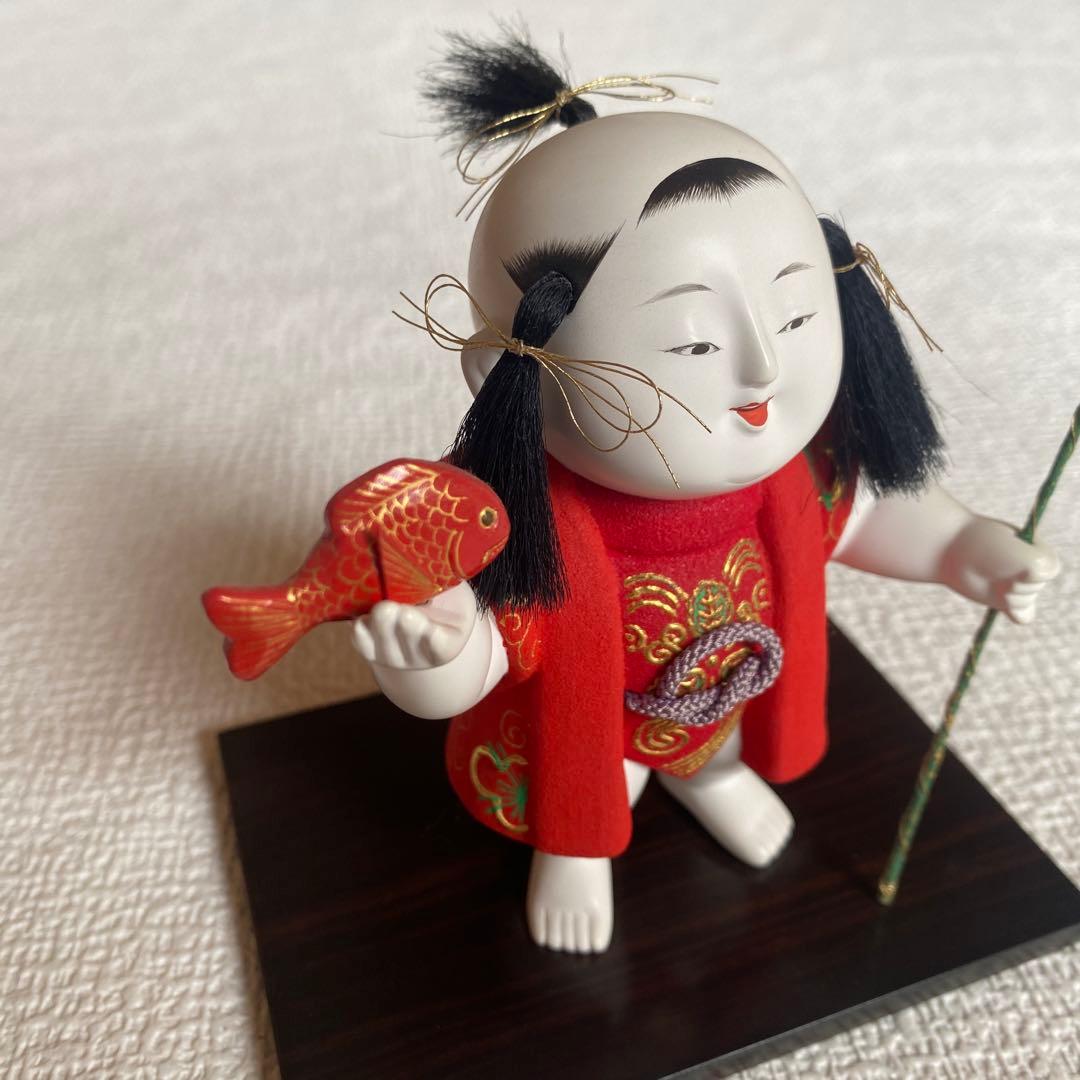 希少✨中村信喬　恵比寿　御所人形　丸平大木人形店購入　縁起物　置物