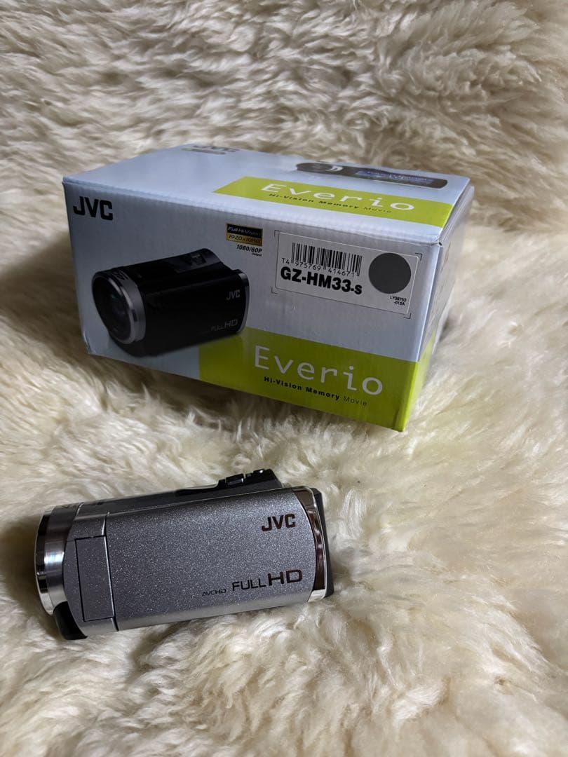 ★JVC　Everio　ハイビジョン デジタルビデオカメラ】★保管美品★