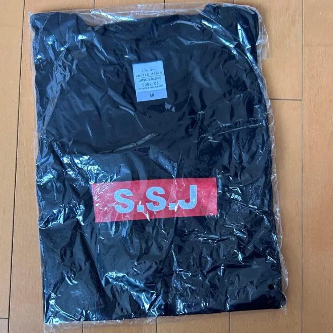 2018 SSJ ロゴ入り 黒Tシャツ　志尊淳