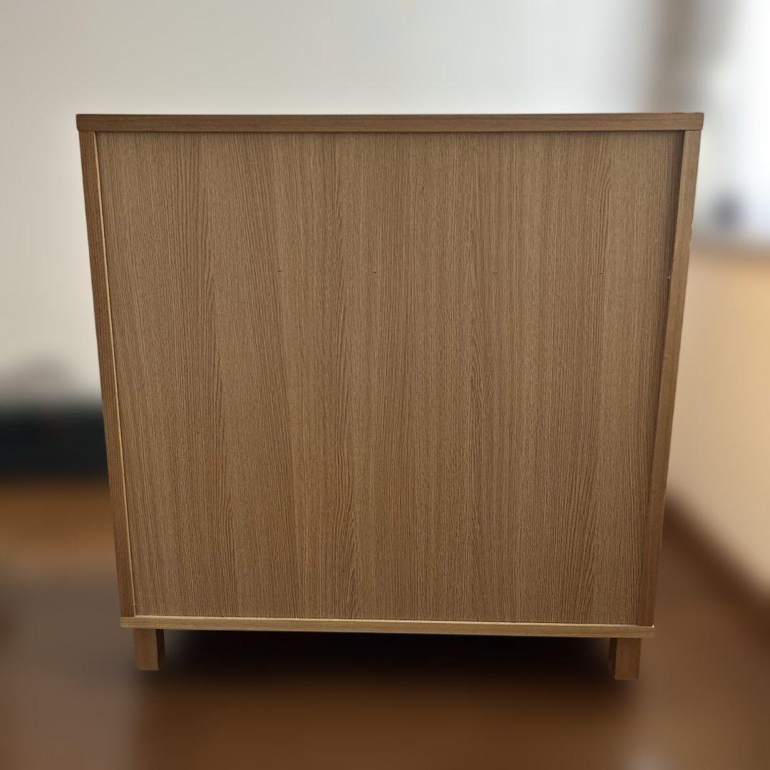 MUJI 木製5段チェスト・キャビネット