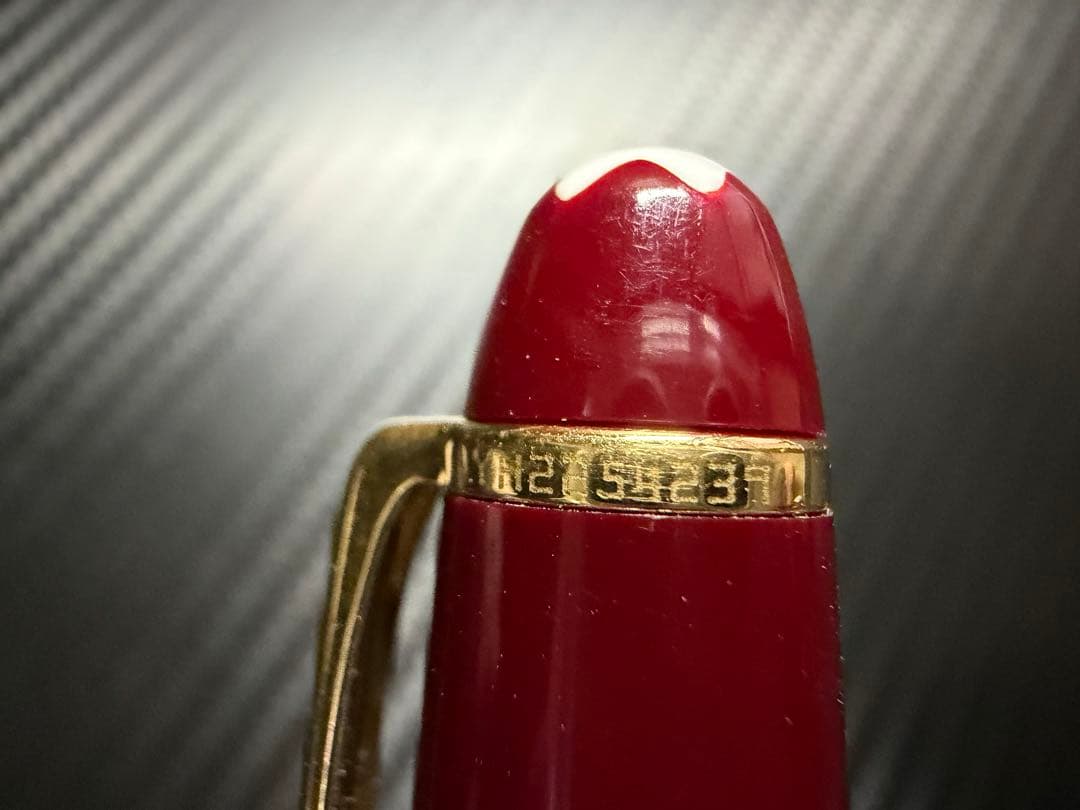 モンブラン マイスターシュテュック 144 ボルドー 中白 M 中字 万年筆