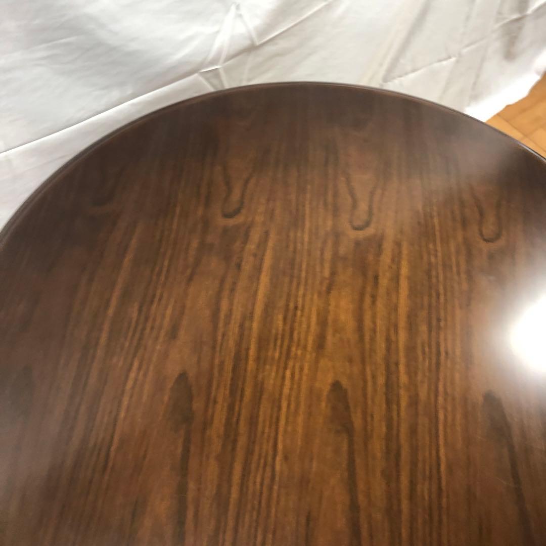 カリモク　コロニアル　100cm ダイニングテーブル　ラウンド　丸テーブル　H