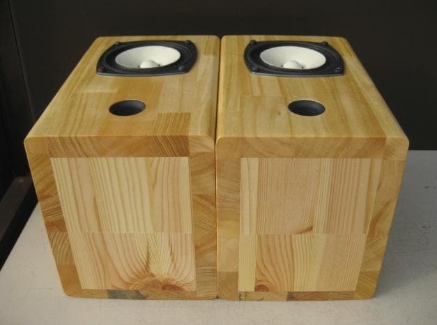 FOSTEX フルレンジスピーカー　自作　ペア