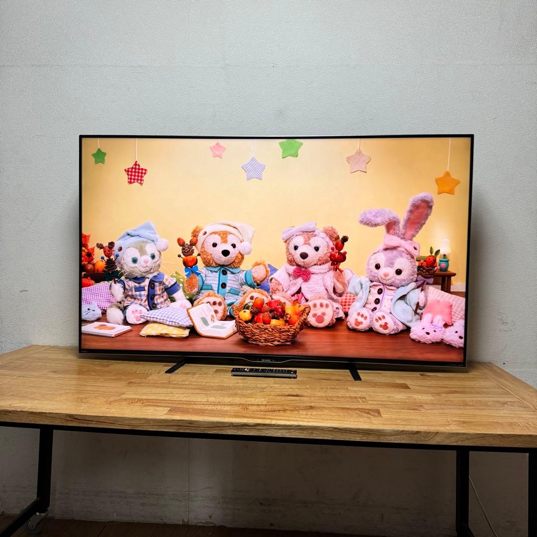 シャープ 60V型 4K 液晶テレビ AQUOS LC-60U45 動画アプリ○
