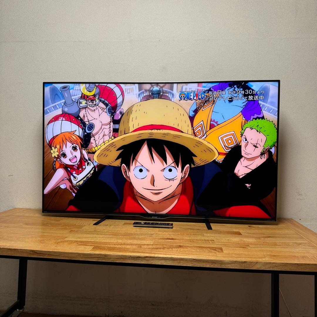 シャープ 60V型 4K 液晶テレビ AQUOS LC-60U45 動画アプリ○