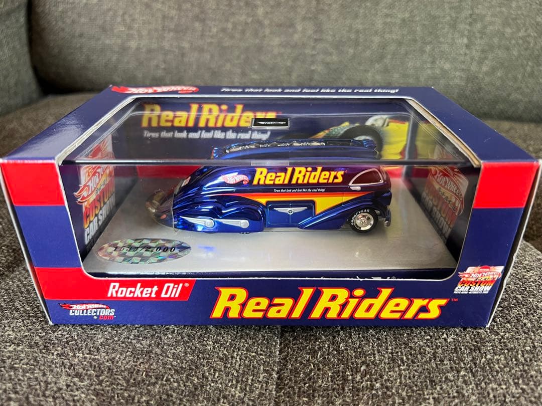 ミニカー Hot Wheels Rocket Oil Real Riders 2005