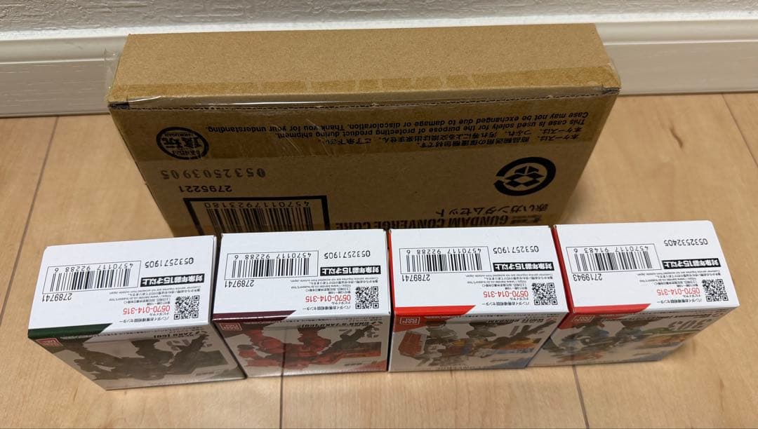 特限〜1/17 GUNDAM CONVERGE ジークアクスセット