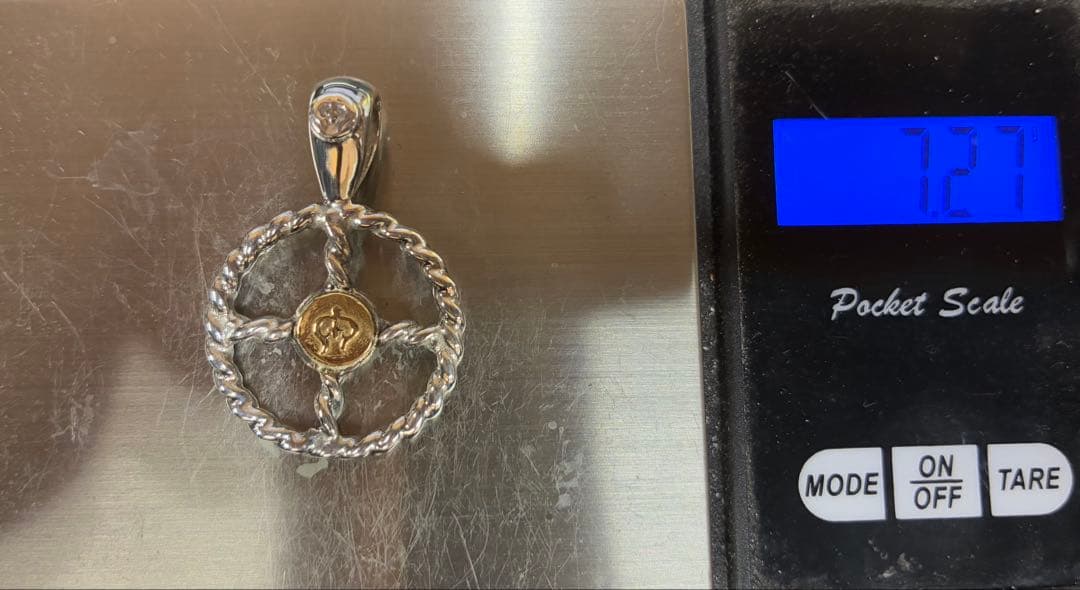 オールドカンパニー　ペンダントシルバーk18