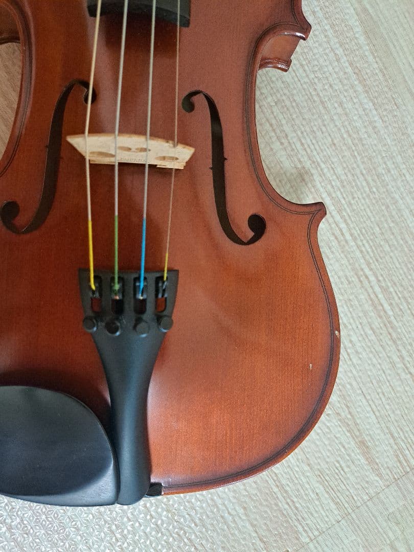 弓毛替え、弦交換済み　Ena Violin 4/4サイズ 2017年製