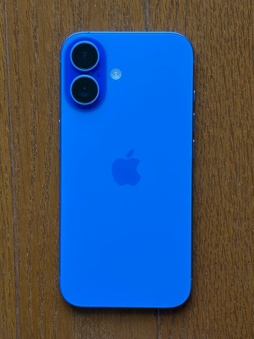 バッテリー100%✨超美品✨iPhone16 128GB 青 SIMフリー