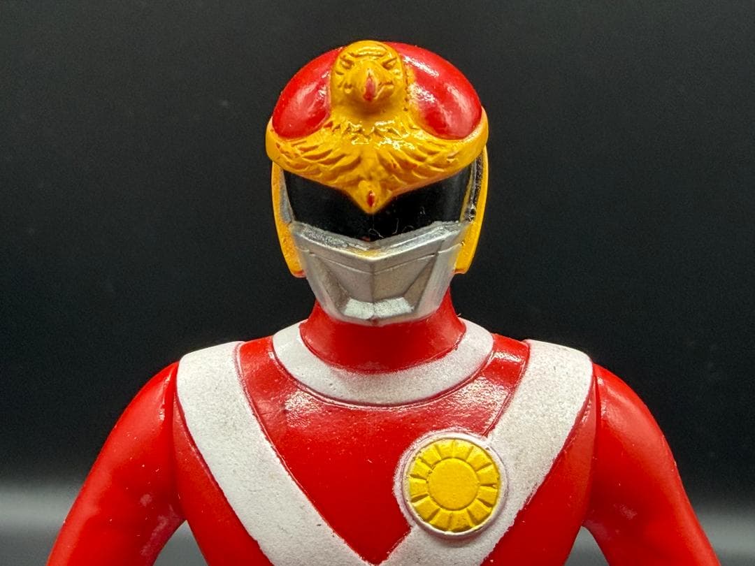 太陽戦隊サンバルカン バルイーグル 当時物 ソフビ　ポピー　美品