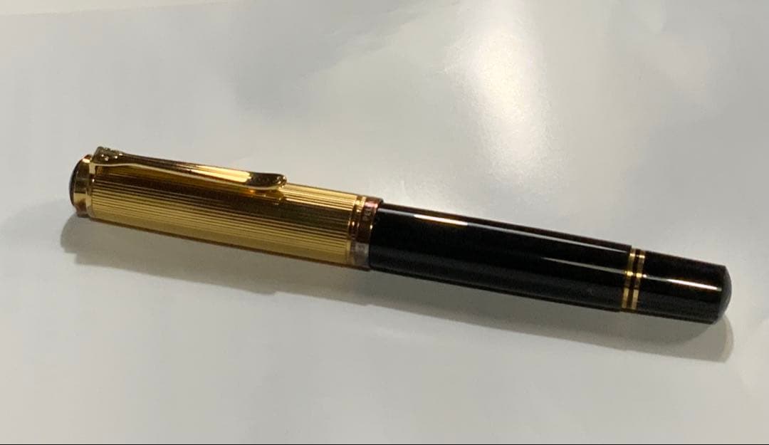 Pelikan M1000 金キャップ(925銀) PF印　3B