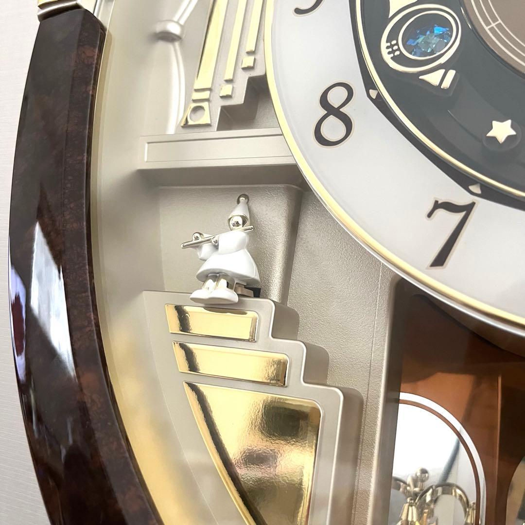 SEIKO メロディ壁掛け時計30曲　からくり時計　動作確認済み　電波時計