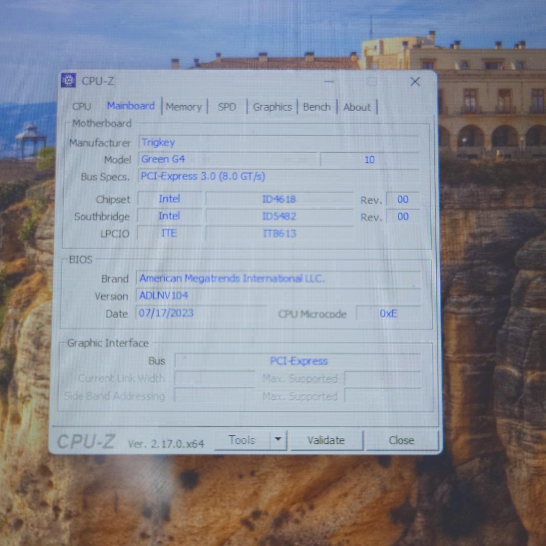 中華ミニPC TRIGKEY G4(N95 SSD_256G RAM_8G)