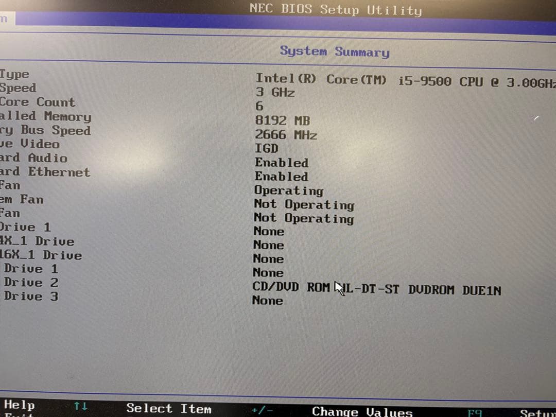 NEC Mate 第9世代i5 メモリ8GB ストレージ無し ジャンクNo.17