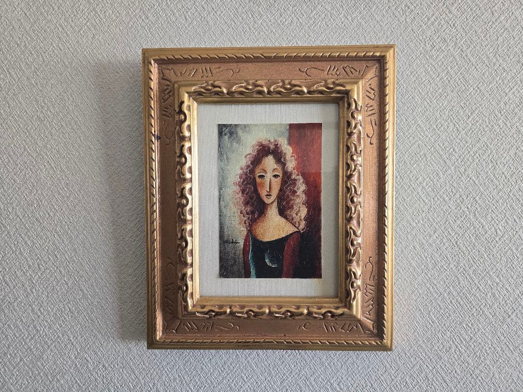 作者不明、 赤褐色の髪の女性