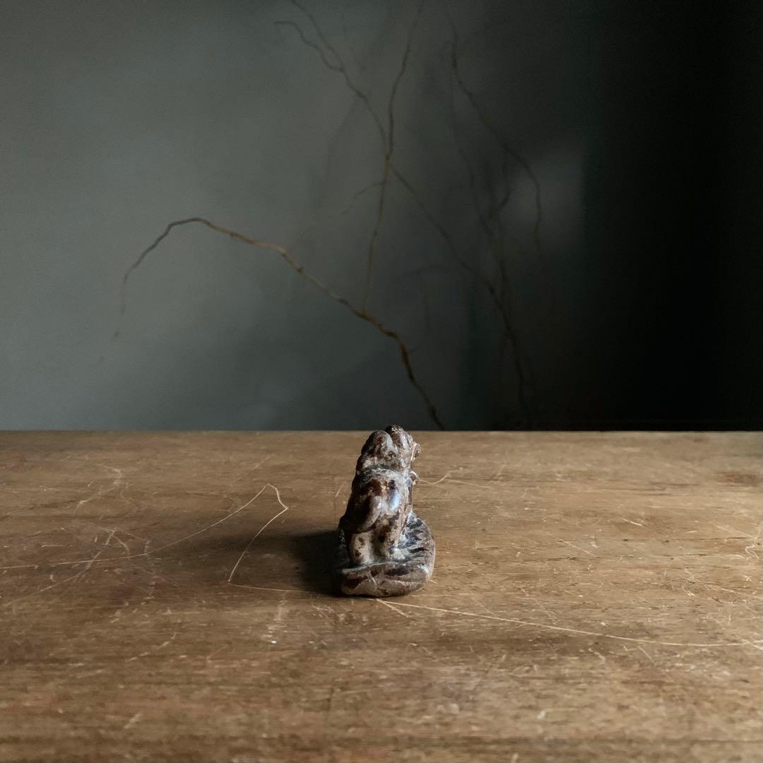 スンコロク クメール？象の置物 宋胡録 古美術 古道具 アンティーク オブジェ