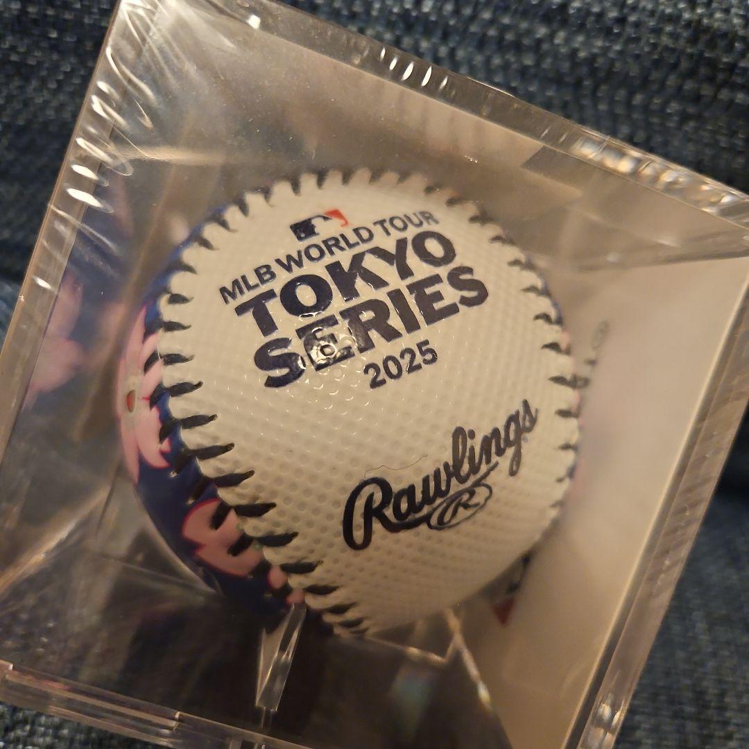 菅野【希少品MLB 東京シリーズ ドジャース 村上隆 コラボレプリカボール