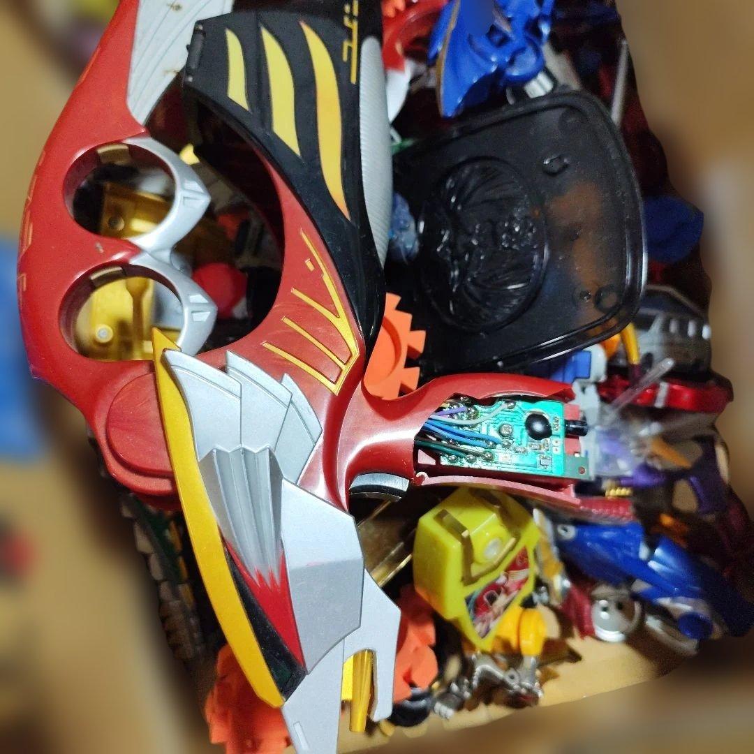 h*e様 百獣戦隊ガオレンジャー パーツ まとめ売り他ミニカーなど
