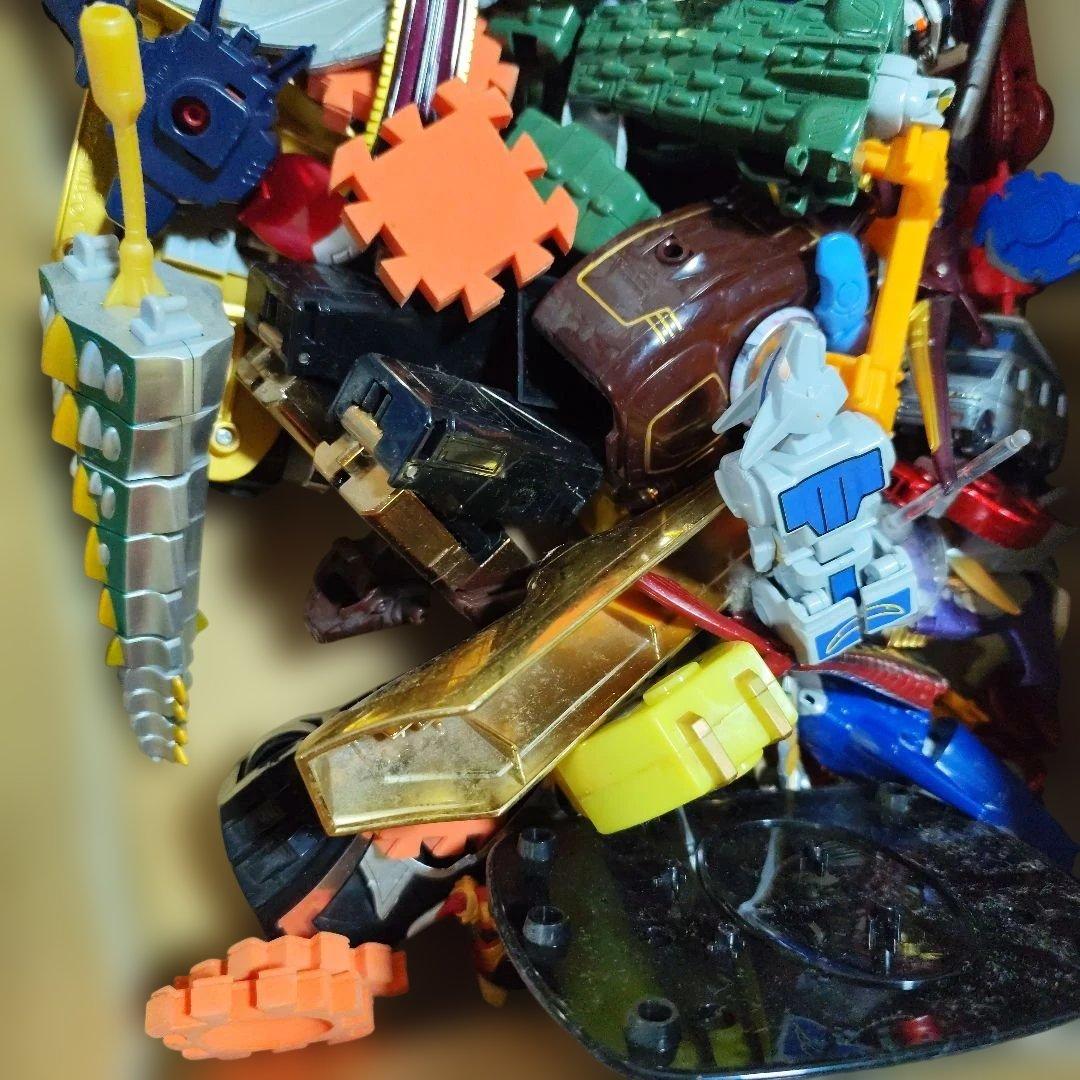 h*e様 百獣戦隊ガオレンジャー パーツ まとめ売り他ミニカーなど