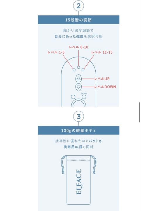 【新品未開封】ELFACE (エルフェイス) 美顔器 韓国