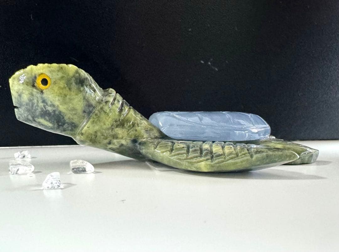 天然石　パワーストーン　霊性を高める　魔除け　厄除け サーペンティン　復活　再生