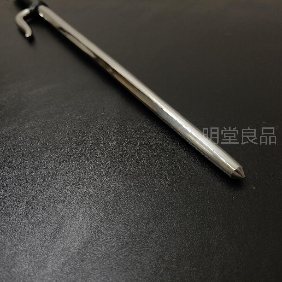 武具　十手　53CM　鉄製　古武道具　サイ　刀剣美術　現代品　専用袋付