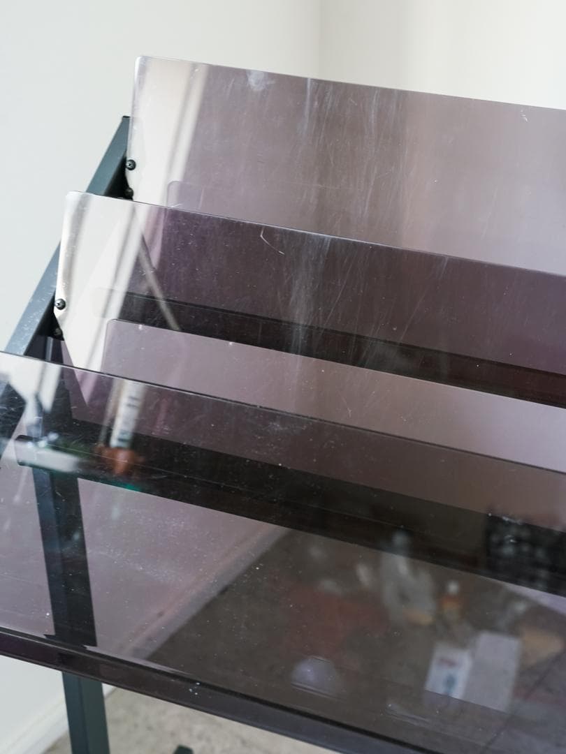 70-80's KOKUYO アクリル マガジンラック スタンド レトロモダン