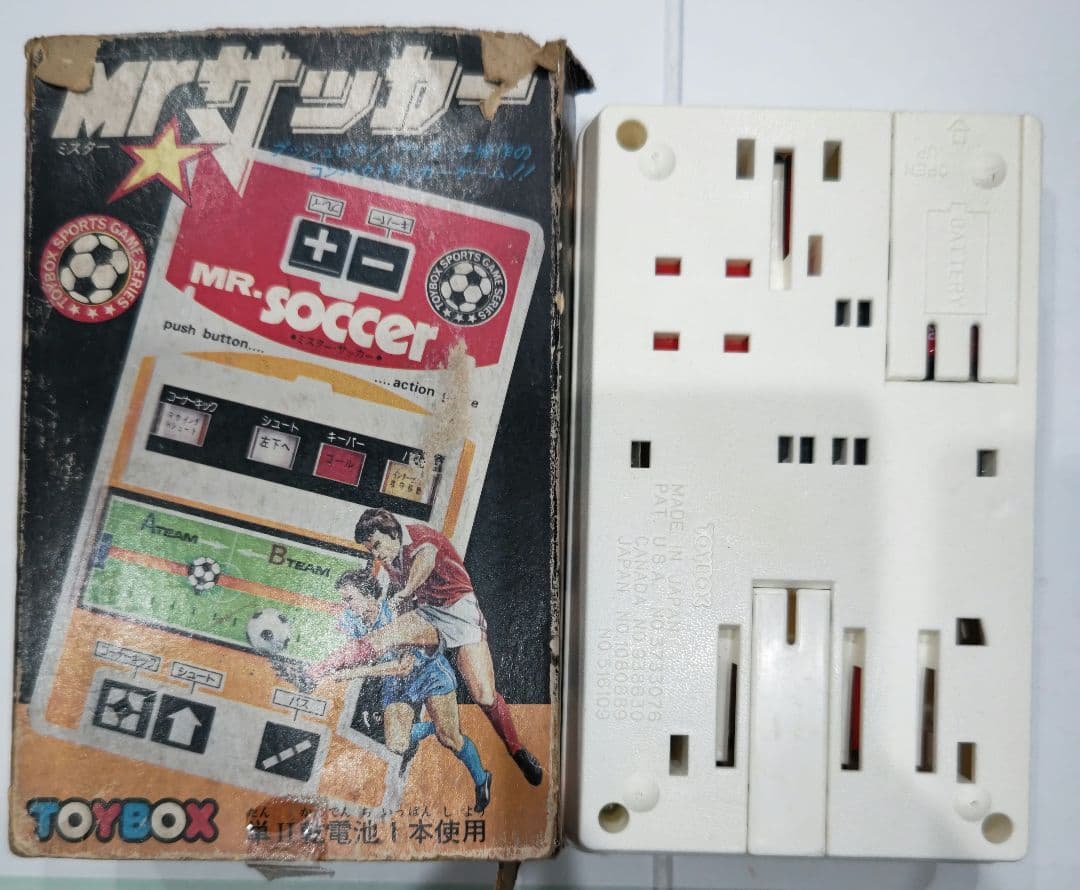 激レア！コンパクトゲーム Mr.サッカー 動作確認済み TOYBOX