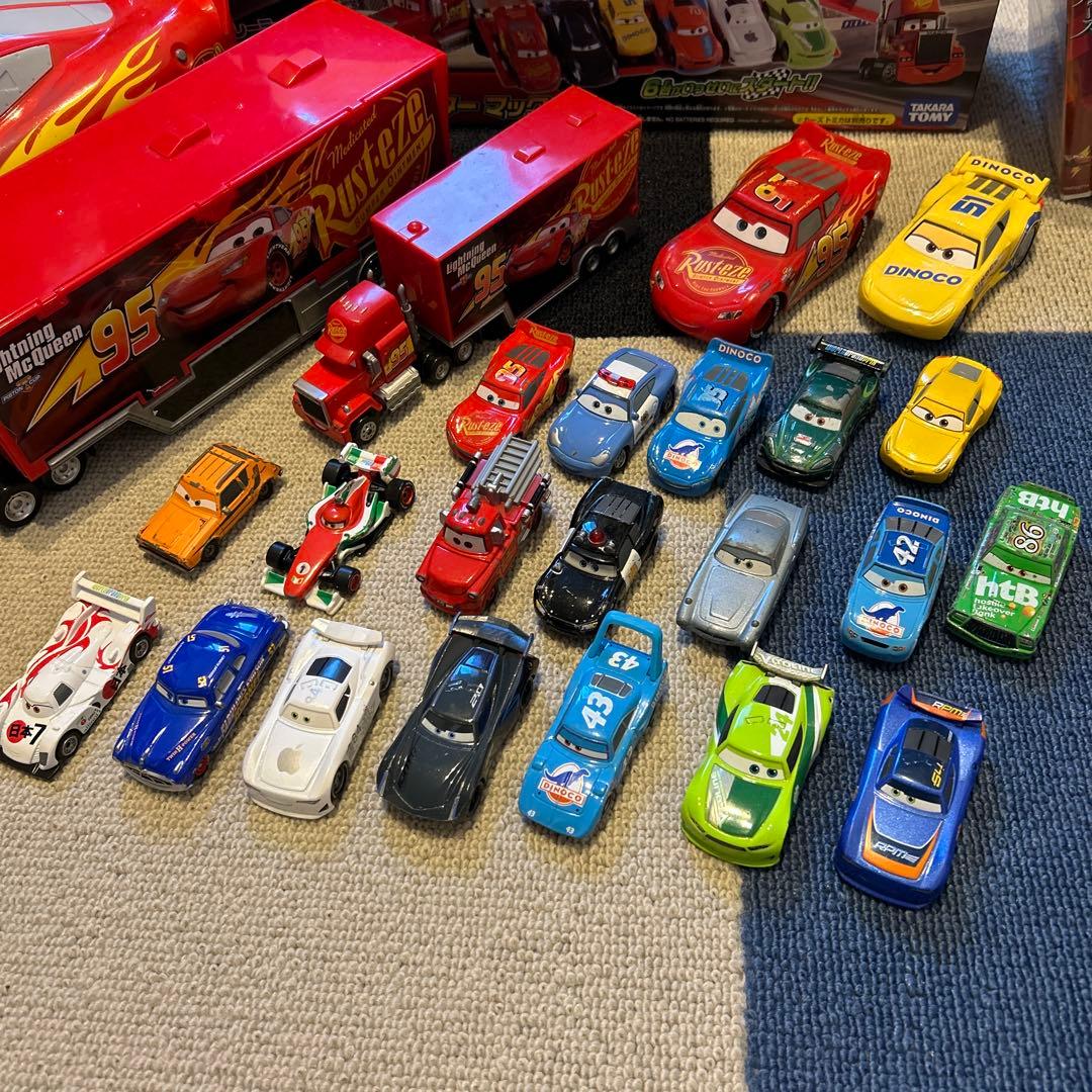 カーズ 1.2.3 トミカミニカーシューターマックおしゃべりスパーキングまとめ売