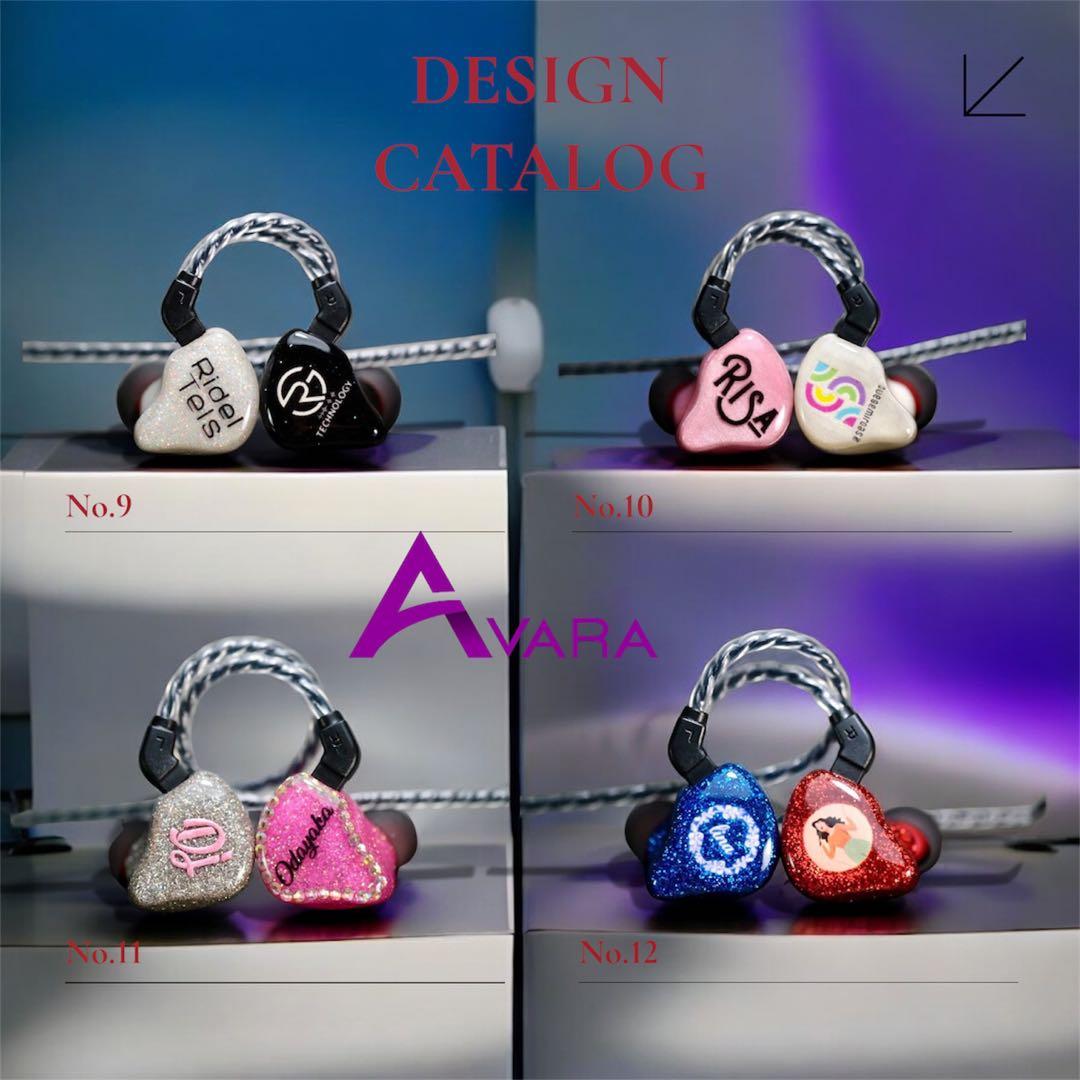 インイヤーモニター、イヤモニ、iem カスタムAVARA NEO <plot4>