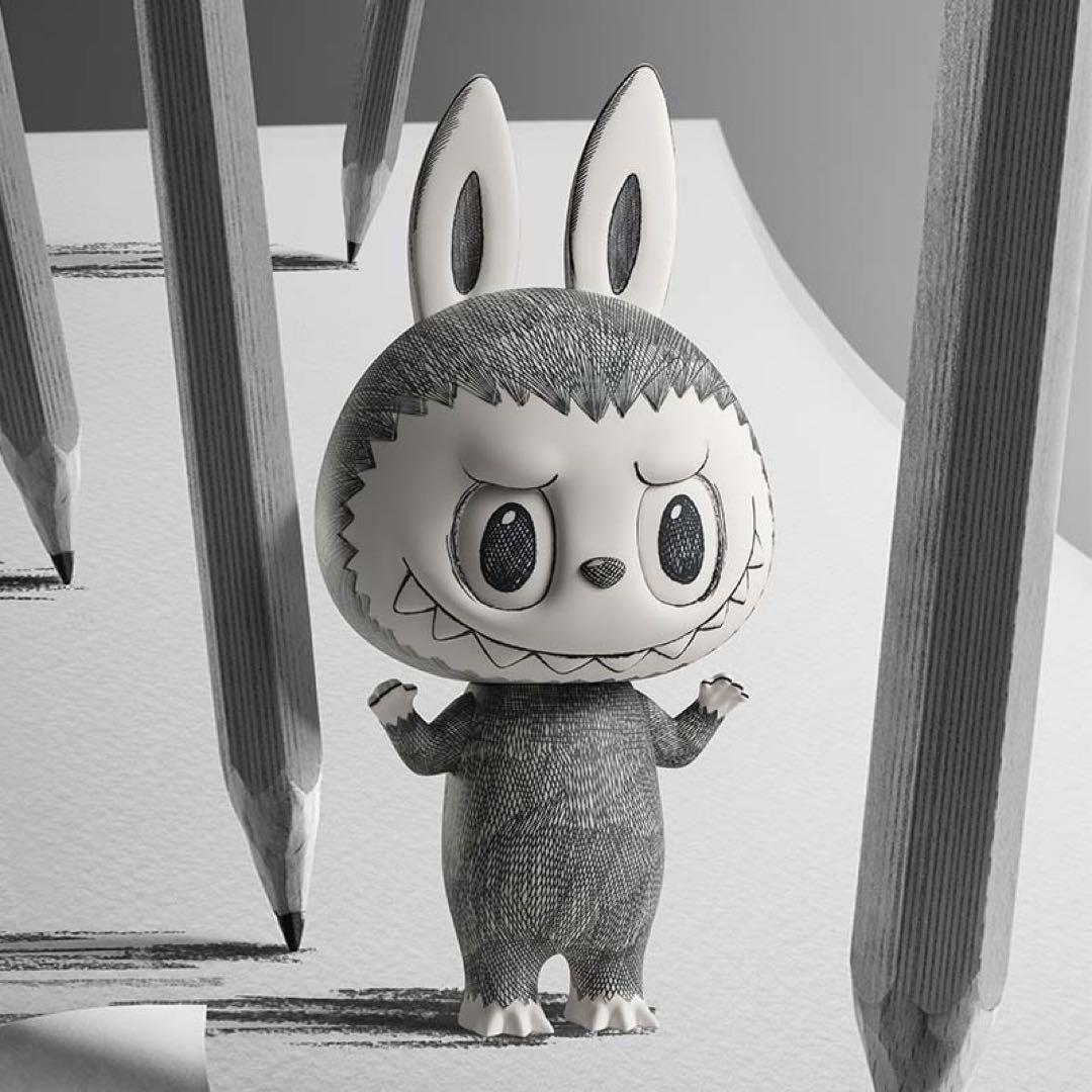 POPMART MEGALABUBU400% THE MONSTERSスケッチ