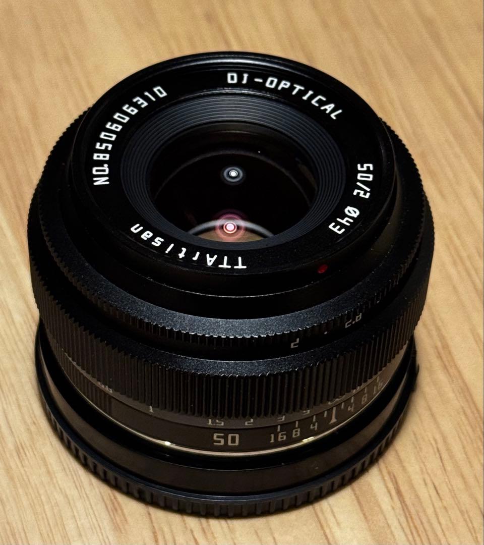 銘匠光学 TTArtisan 50mm f/2 Eマウント フルサイズ