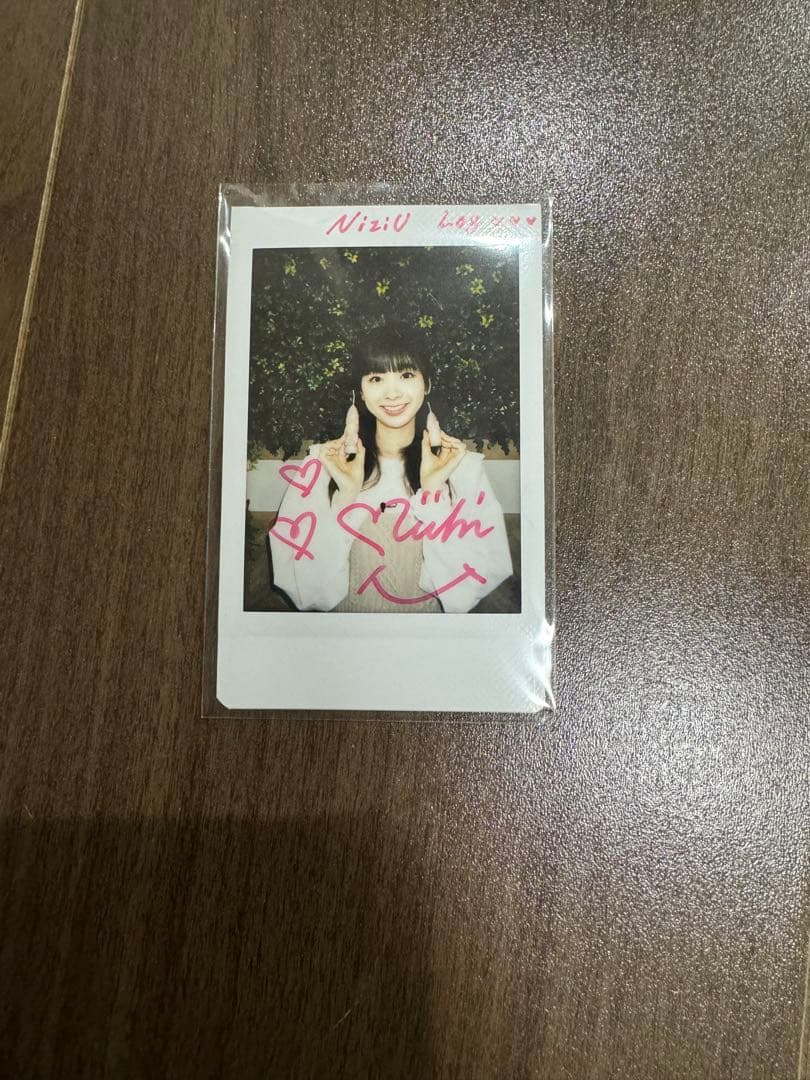 NiziU ミイヒ 直筆サイン チェキ