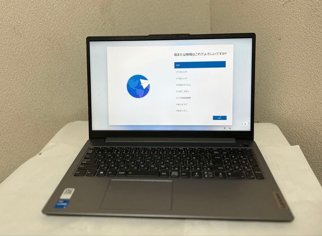 Windowsノート本体 Lenovo Slim 3 i5-12450H 16GB SSD512GB