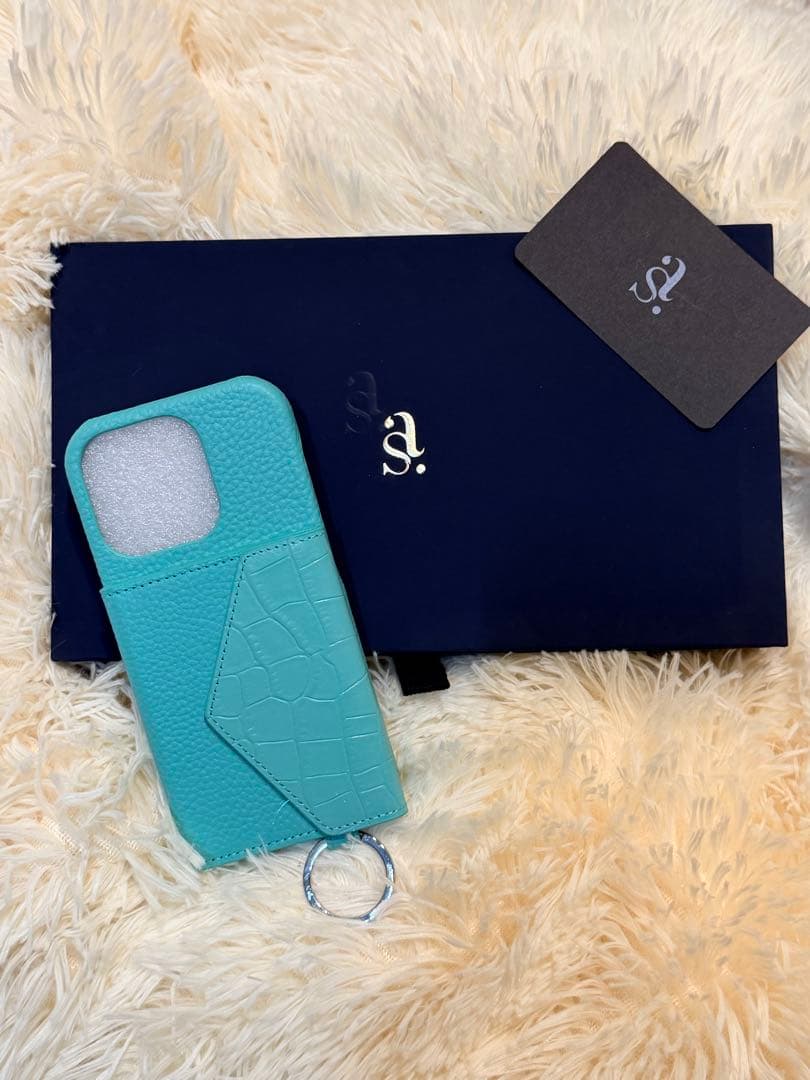 【新品未使用】本革 iPhone16pro ケース/鈴木亜美さん/しいちゃんさん