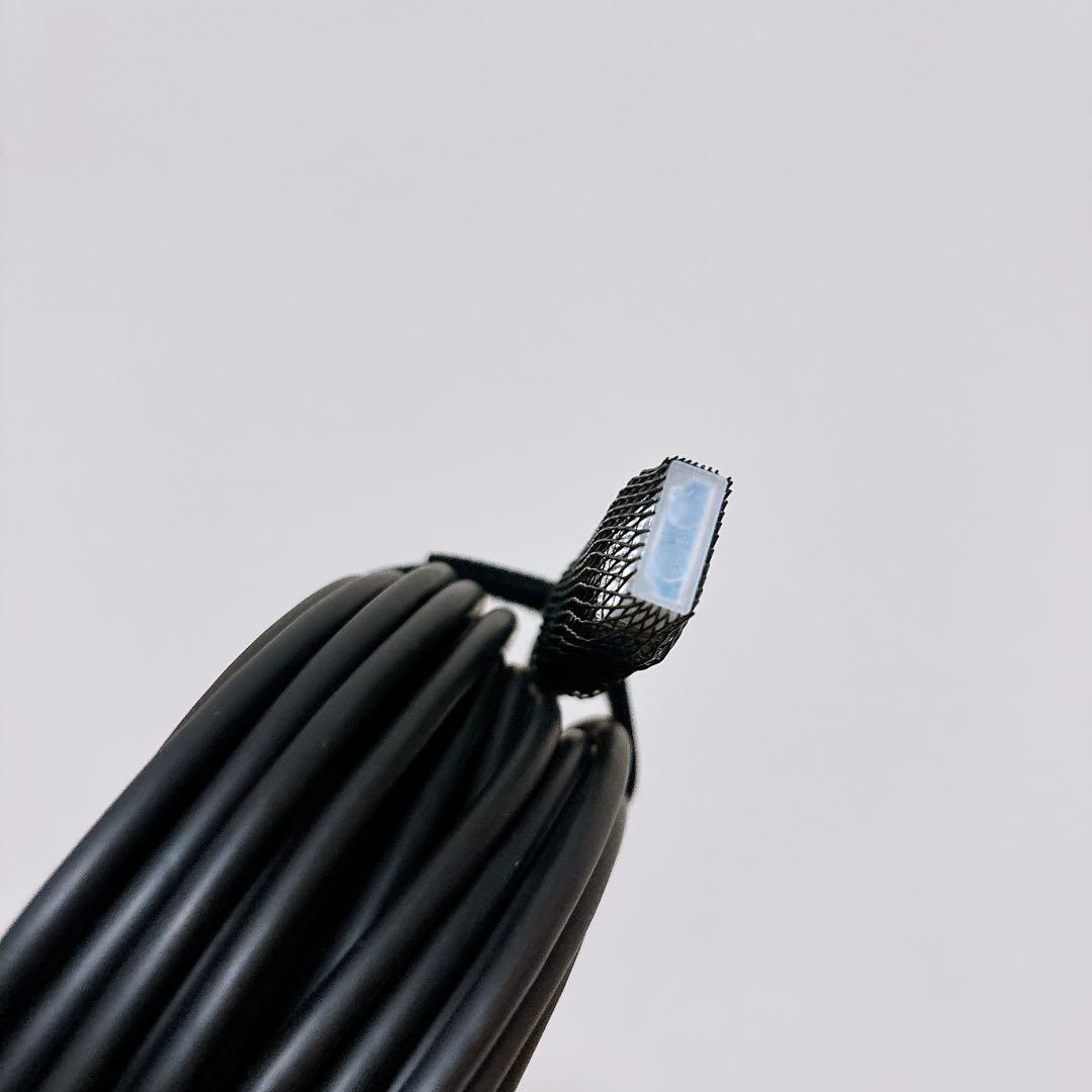 8K対応 HDMIファイバーオプティカルケーブル 20m ブラック 黒