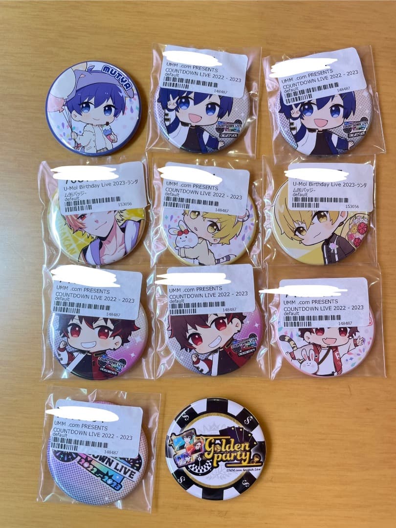 UMM.com 缶バッジ チェキ風カード ネットプリント アクリルスタンド