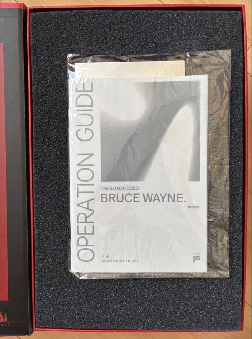 【開封品】Queen Studios INART ブルース・ウェイン（植毛版）