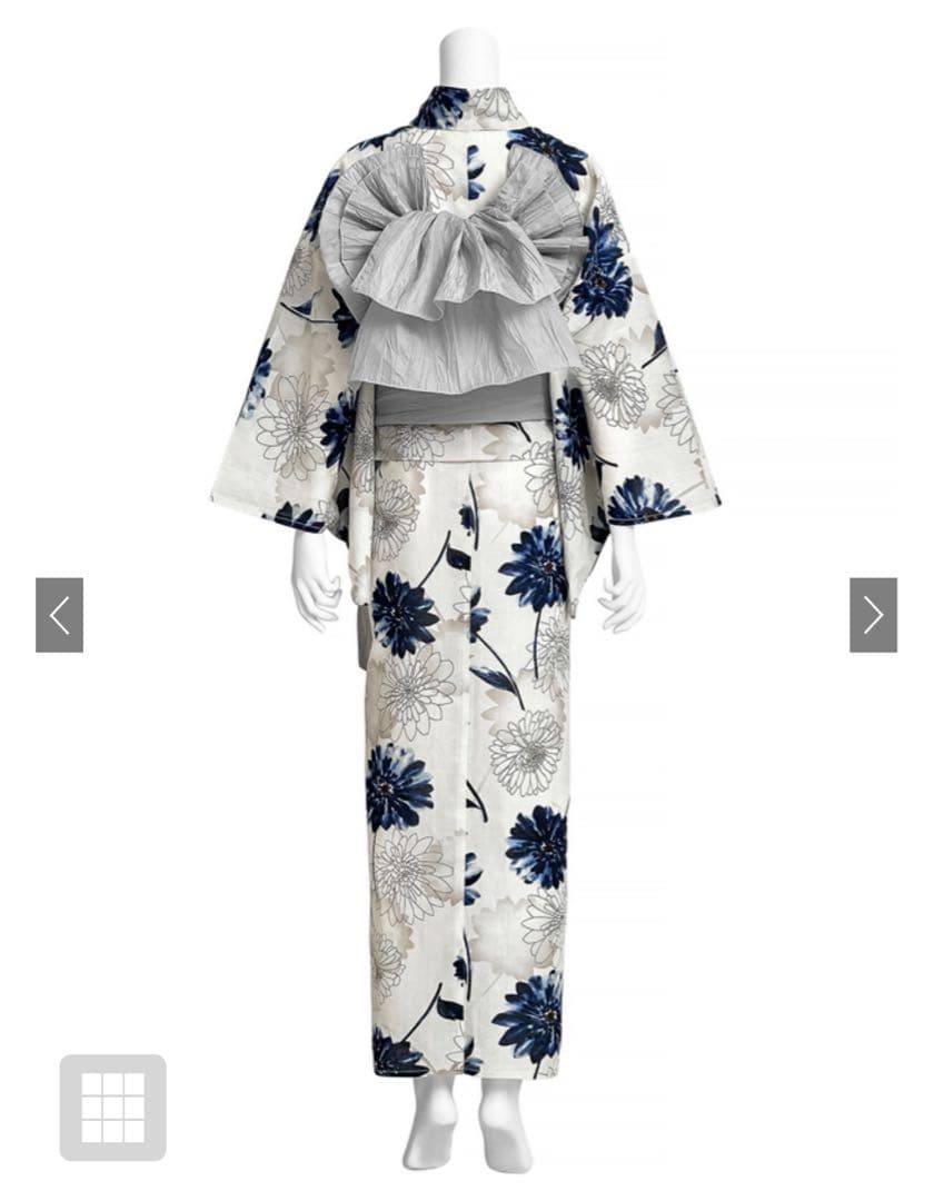 【未開封】ガーベラ浴衣セット[tu1495]