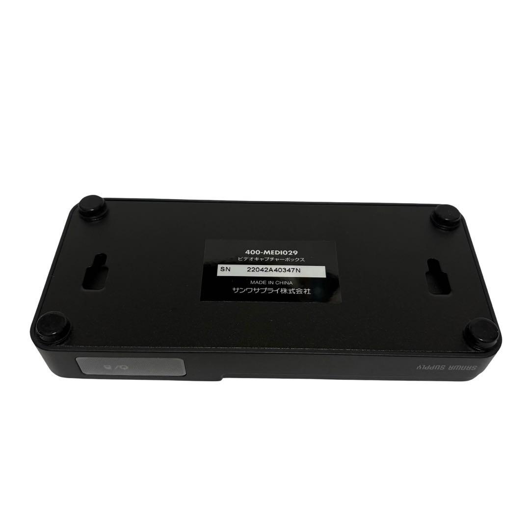 未使用　サンワサプライ ビデオキャプチャー 400-MEDI029 HDMI